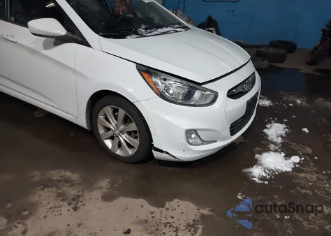 2012 Hyundai Accent Se z USA, uszkodzony, nr VIN KMHCU5AE6CU010792